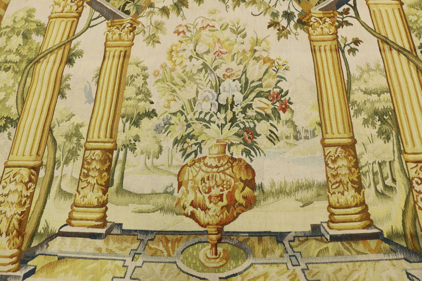 5 x 6 Flemish Reproduction Garden Tapestry 73698