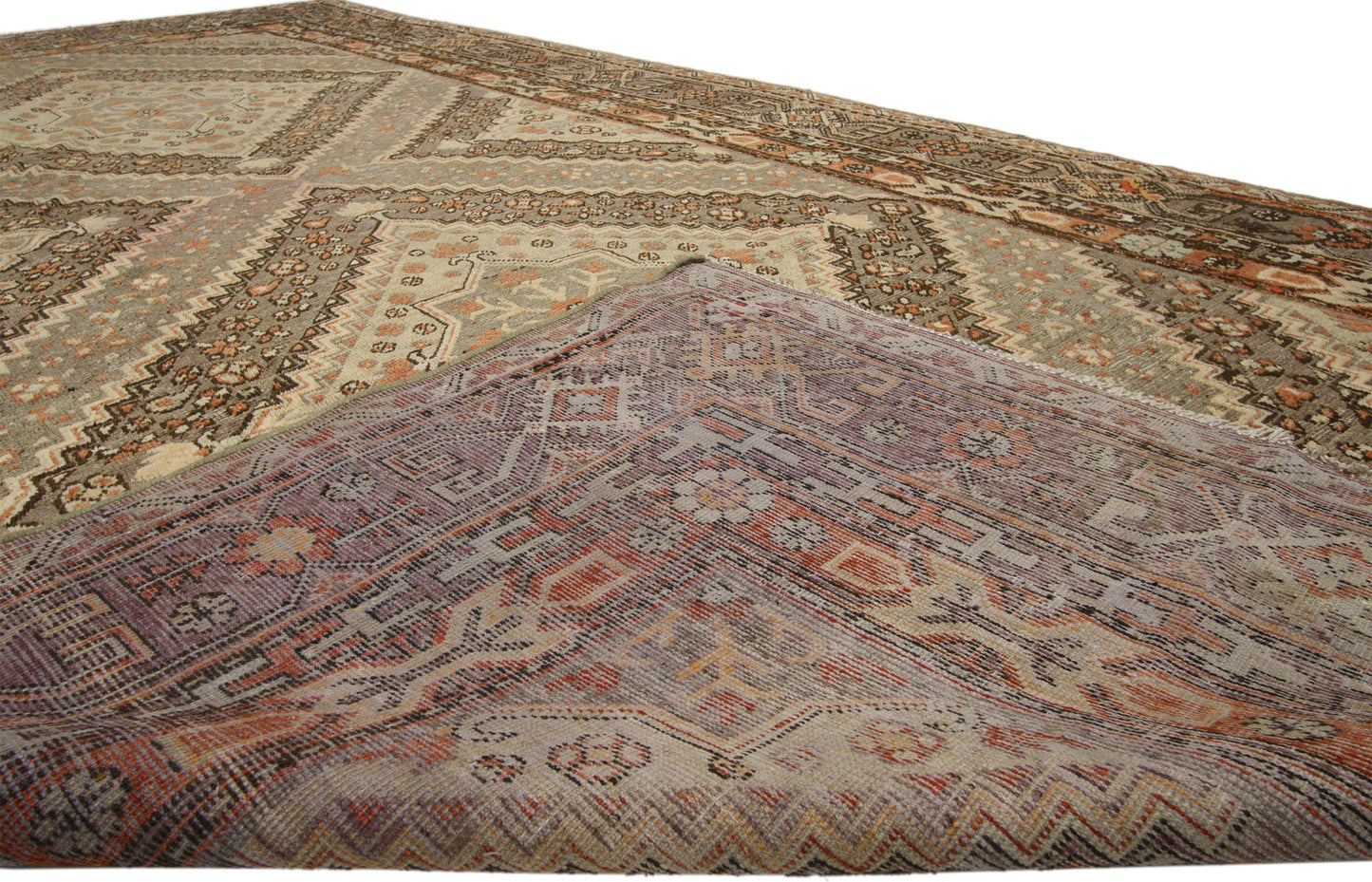 7 x 13 Antique Khotan Rug 73809
