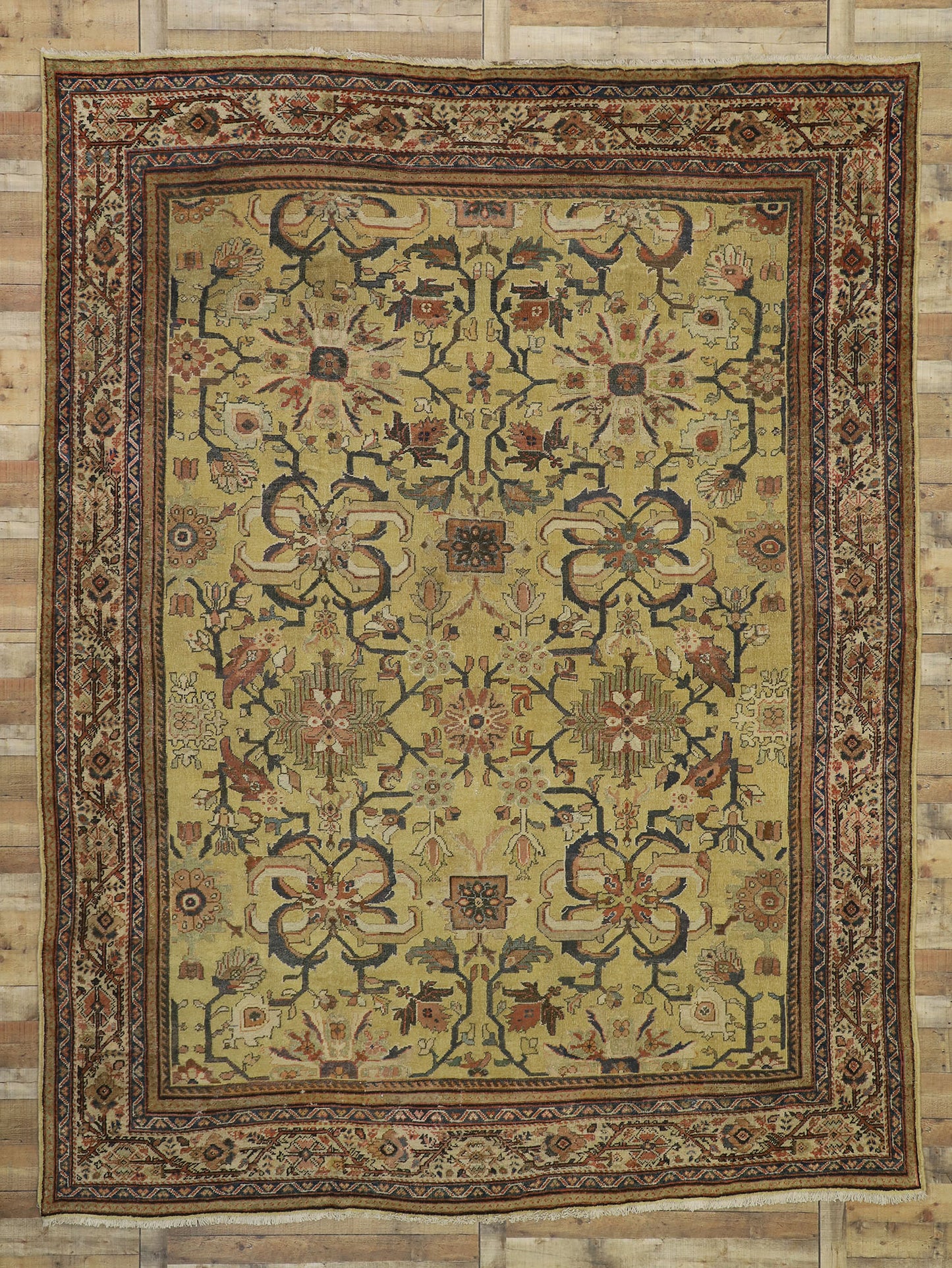10 x 13 Antique Persian Sultanabad Rug 73833