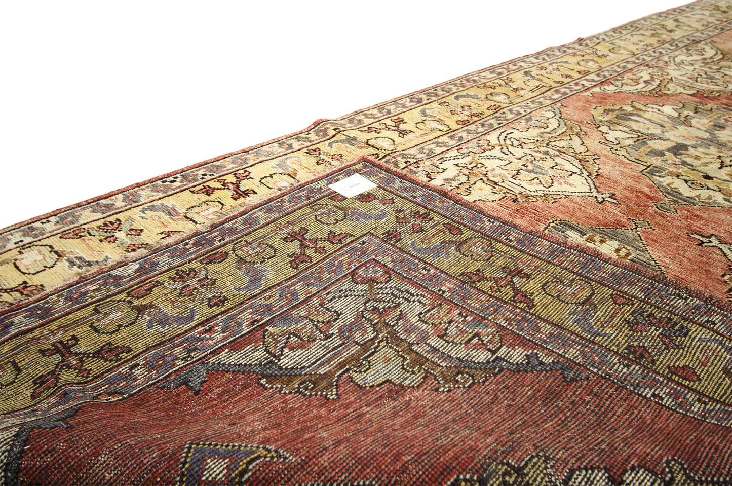 5 x 12 Vintage Turkish Oushak Rug 73897