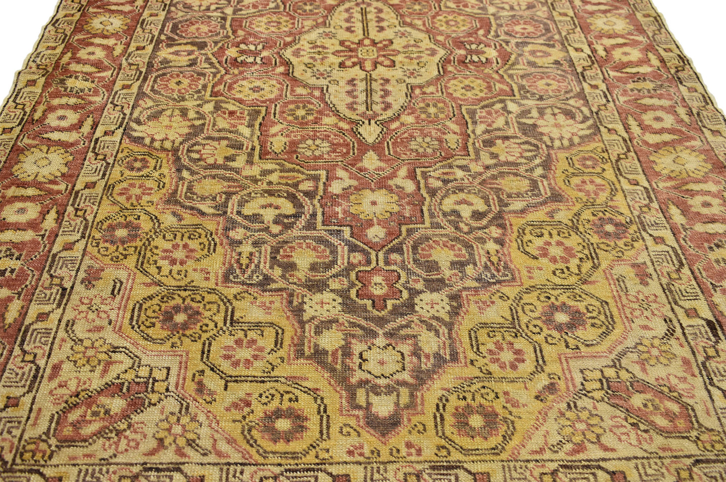 4 x 7 Vintage Turkish Sivas Rug 73927