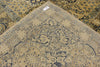 11 x 16 Antique Persian Yazd Rug 73956