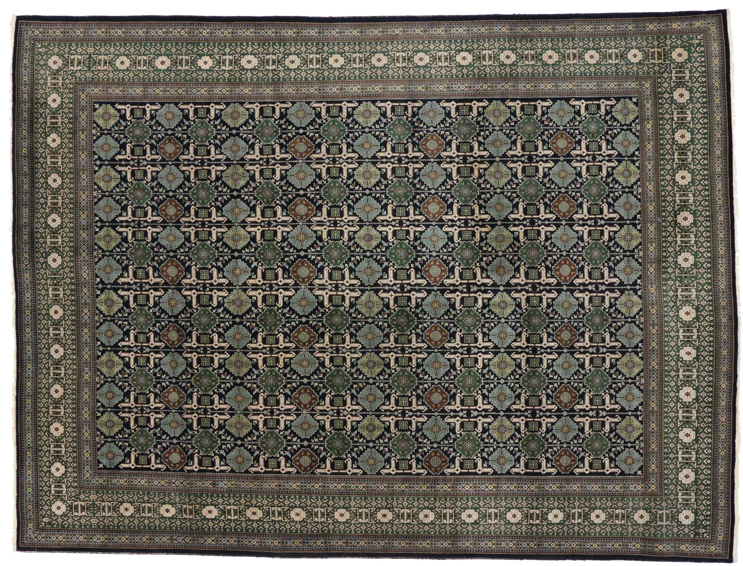 10 x 13 Vintage Tabriz Rug 73961