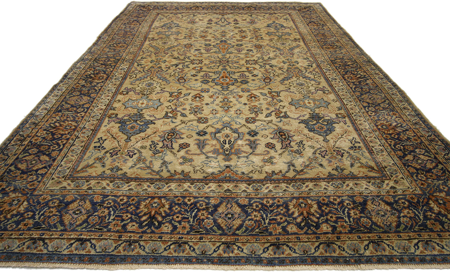 6 x 10 Antique Persian Sultanabad Rug 74036
