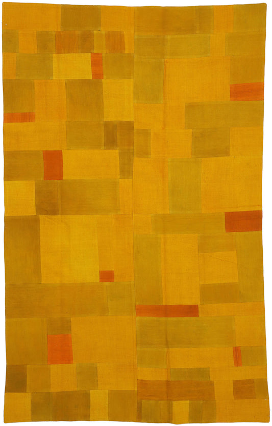 5 x 9 Vintage Turkish Patchwork Rug 74082