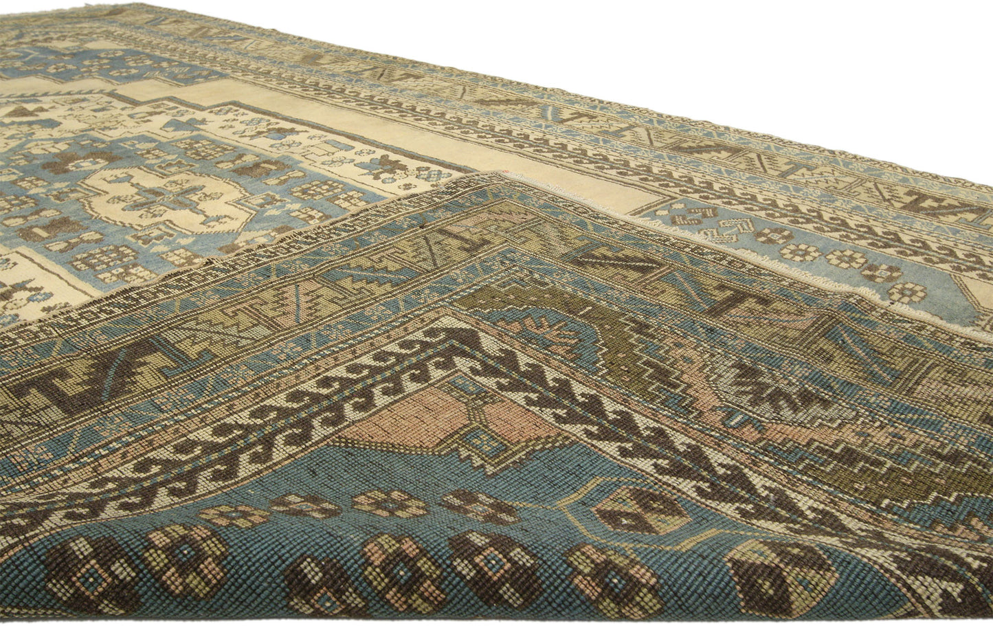 6 x 10 Vintage Oushak Rug 74097