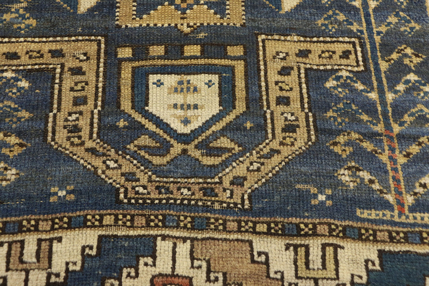 3 x 5 Antique Persian Kazak Rug 74162