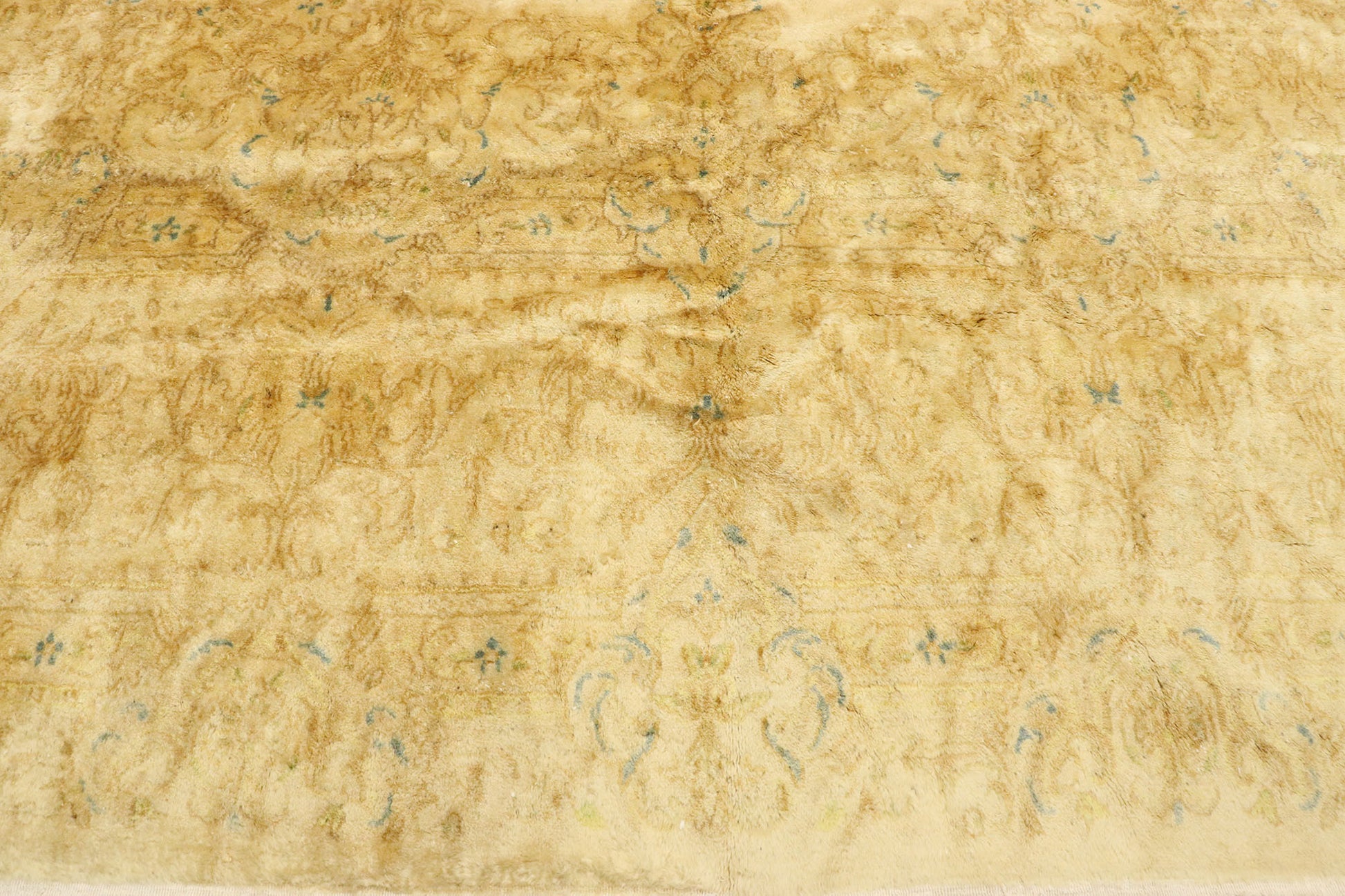 10 x 20 Antique Persian Kerman Rug 74199