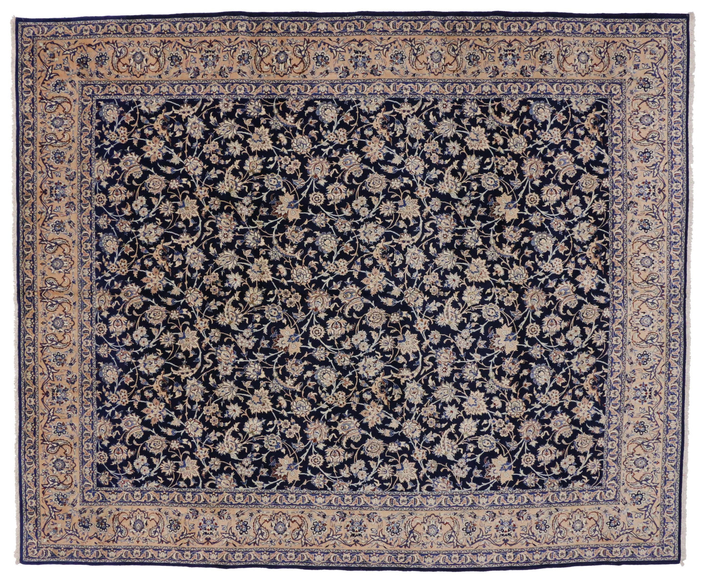 11 x 13 Vintage Nain Rug 74210
