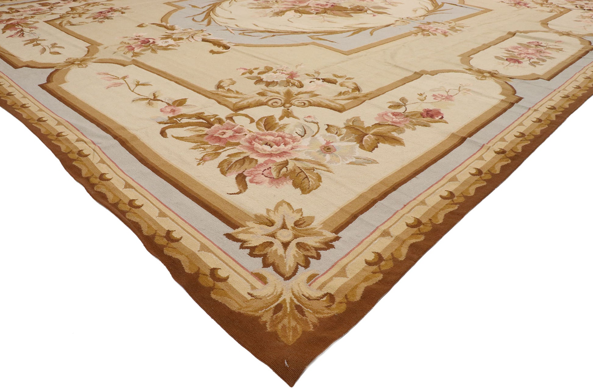 12 x 15 Vintage Needlepoint Rug 74213