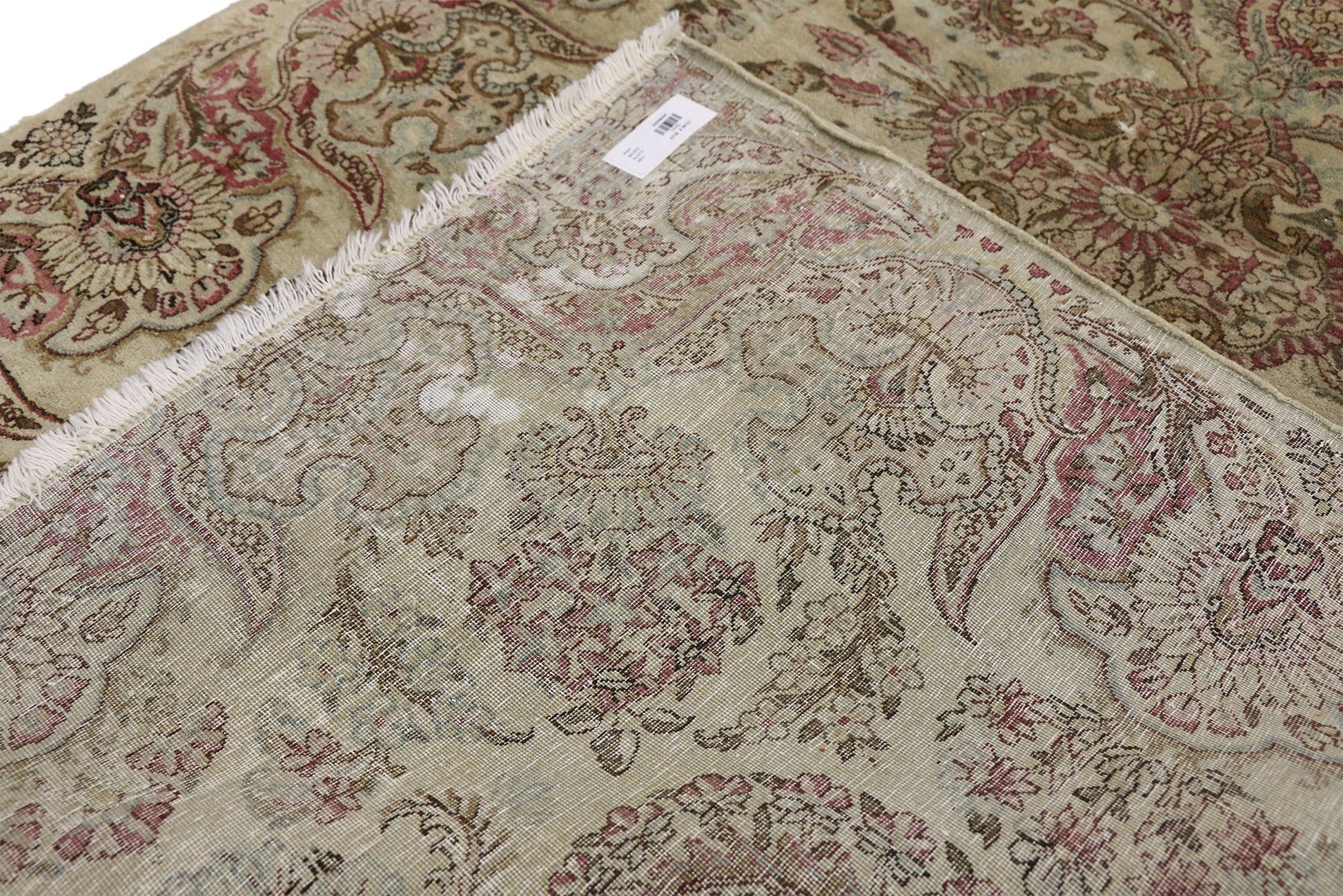 4 x 6 Antique Persian Kerman Rug 74282