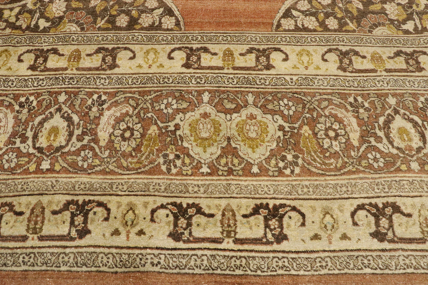 13 x 17 Haji Khalili Antique Persian Tabriz Rug 74321