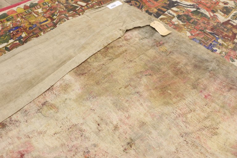 5 x 16 Antique Indian Tapestry 74417