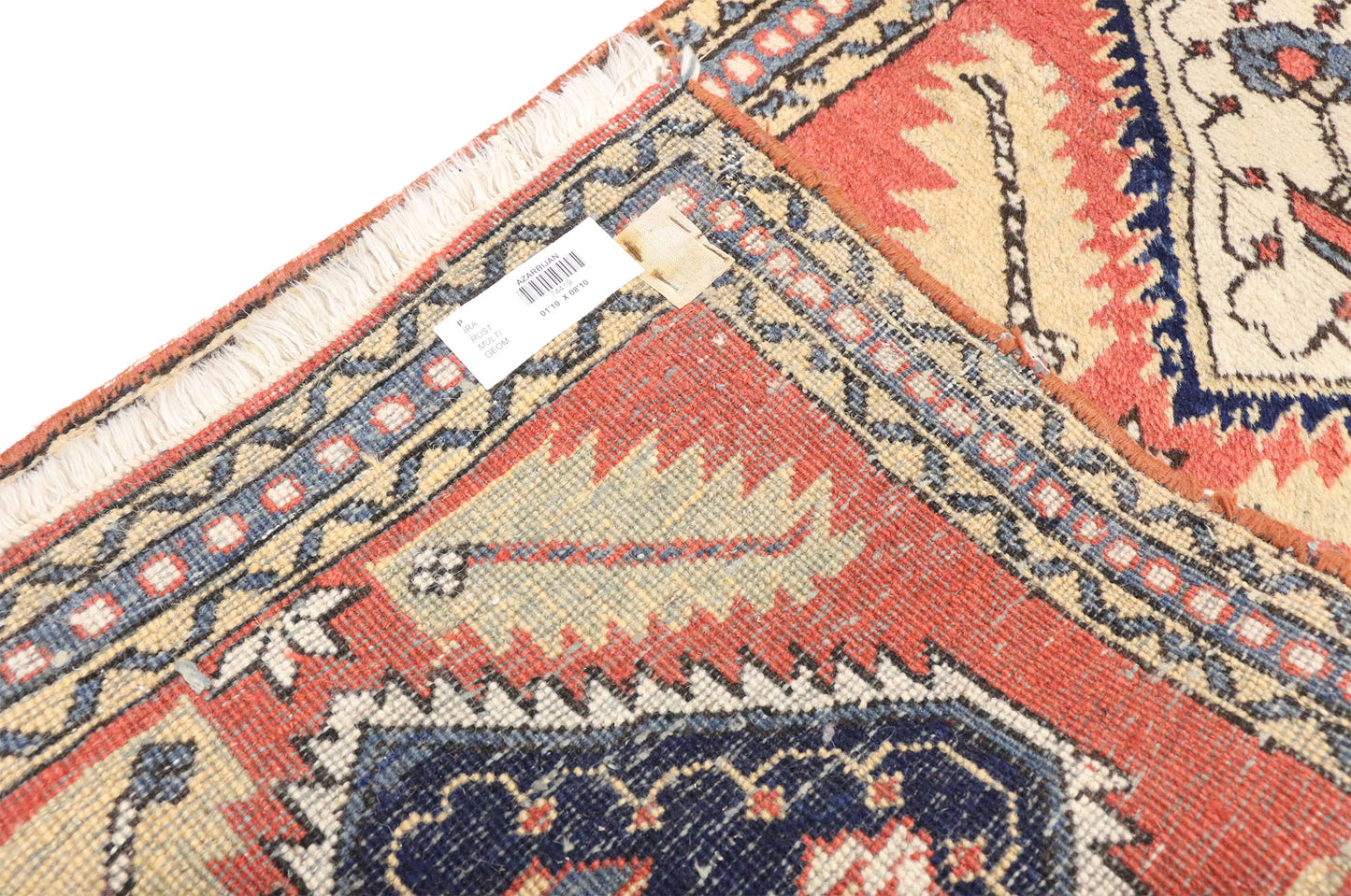 2 x 9 Antique Persian Azerbaijan Rug 74419