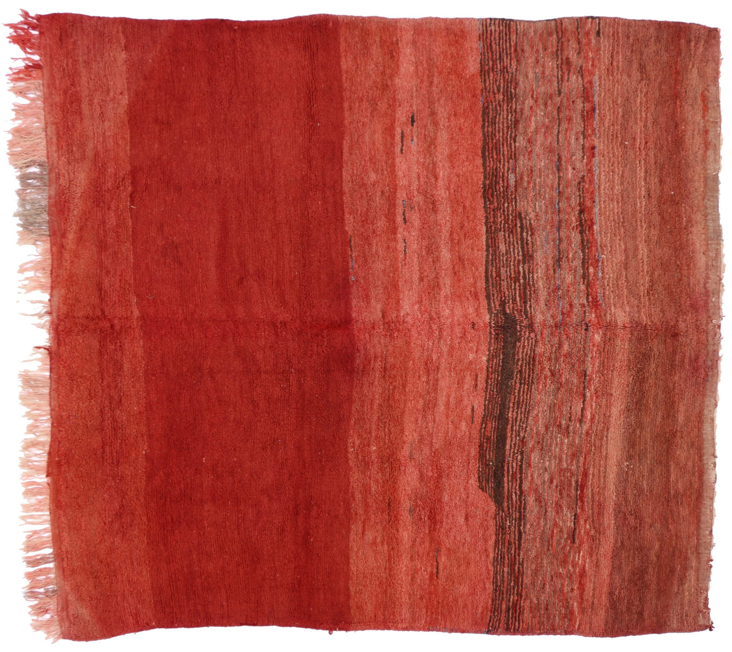 7 x 8 Vintage Moroccan Rug 74538