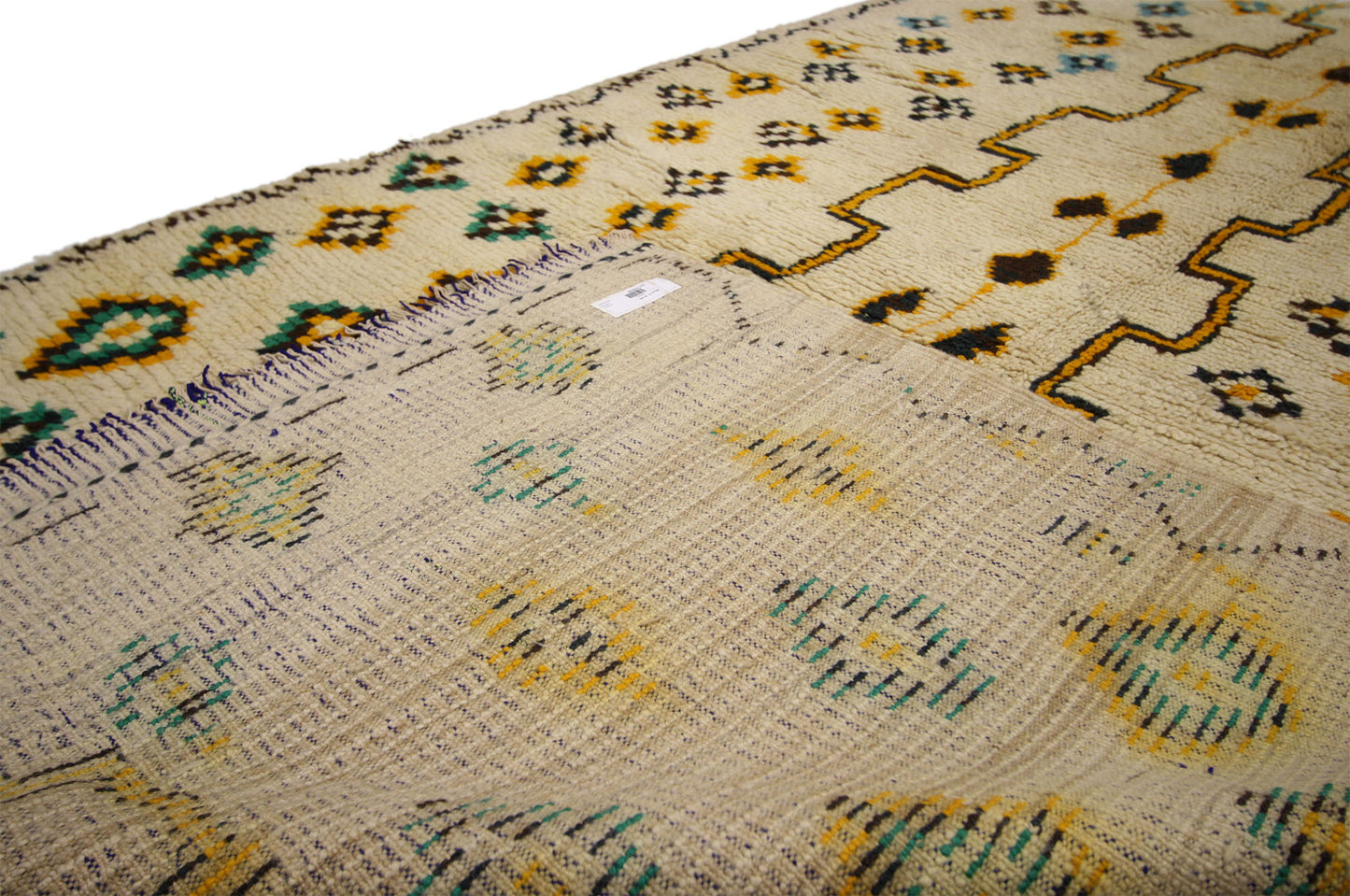 5 x 8 Vintage Moroccan Azilal Rug 74543