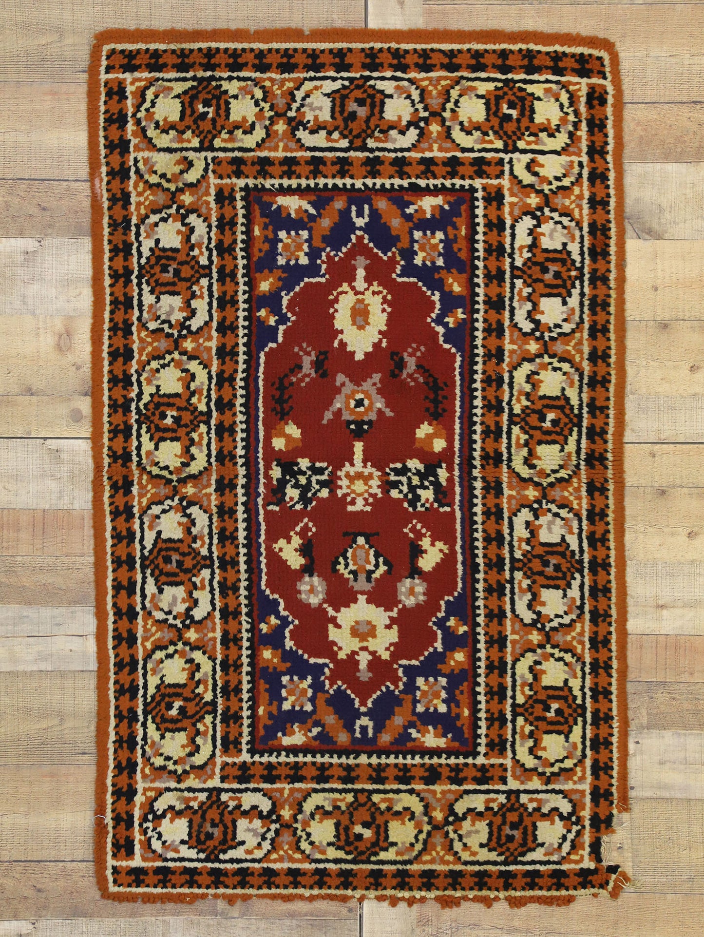 3 x 5 Vintage European Rug 74638