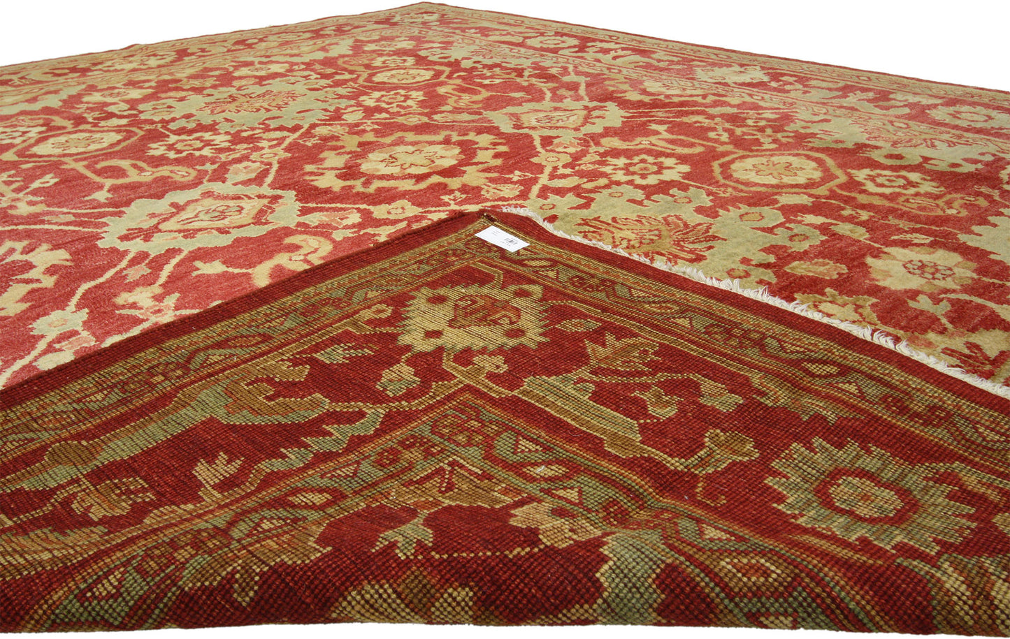 8 x 10 Vintage Turkish Oushak Rug 74643