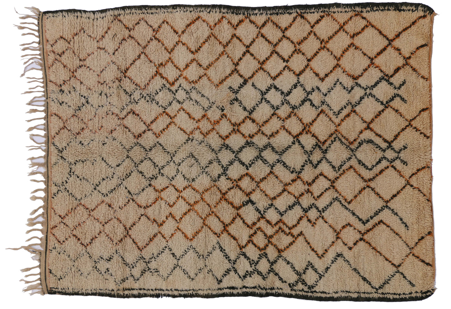 5 x 7 Vintage Moroccan Rug 74728