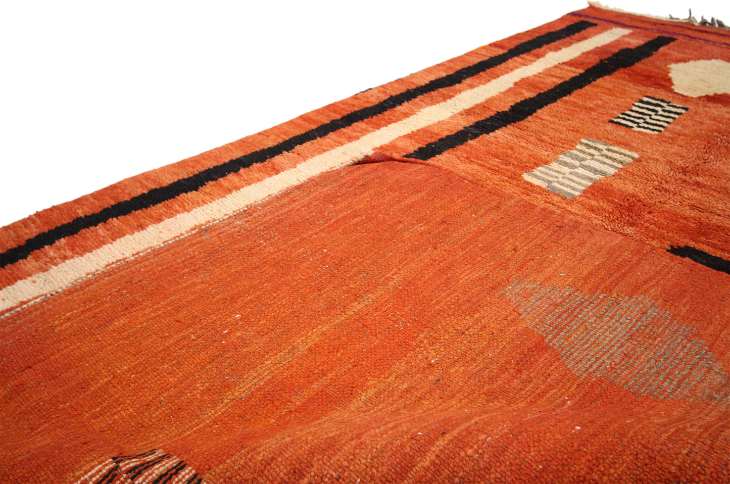 5 x 7 Vintage Moroccan Rug 74757