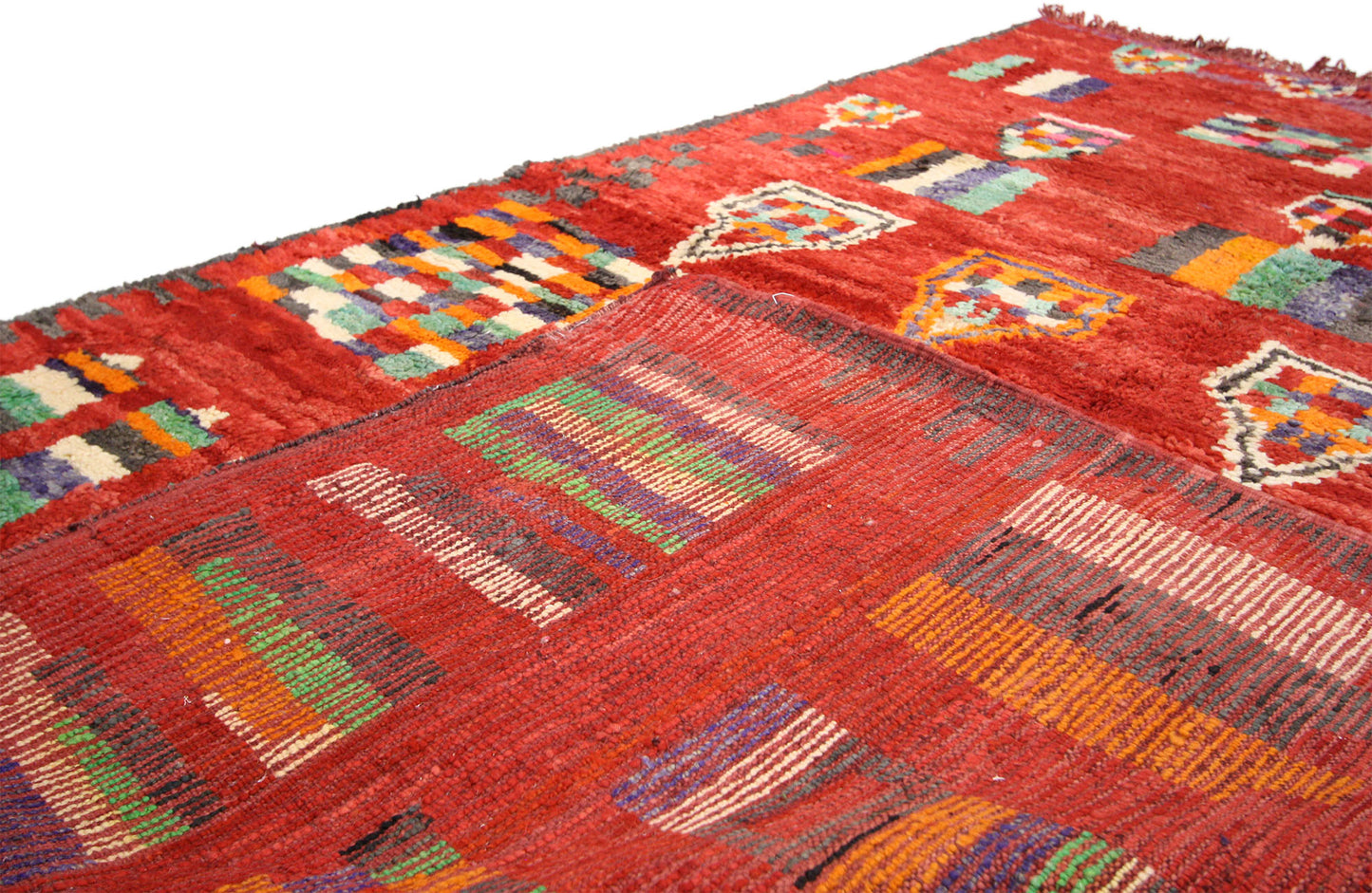 5 x 8 Vintage Moroccan Rug 74789