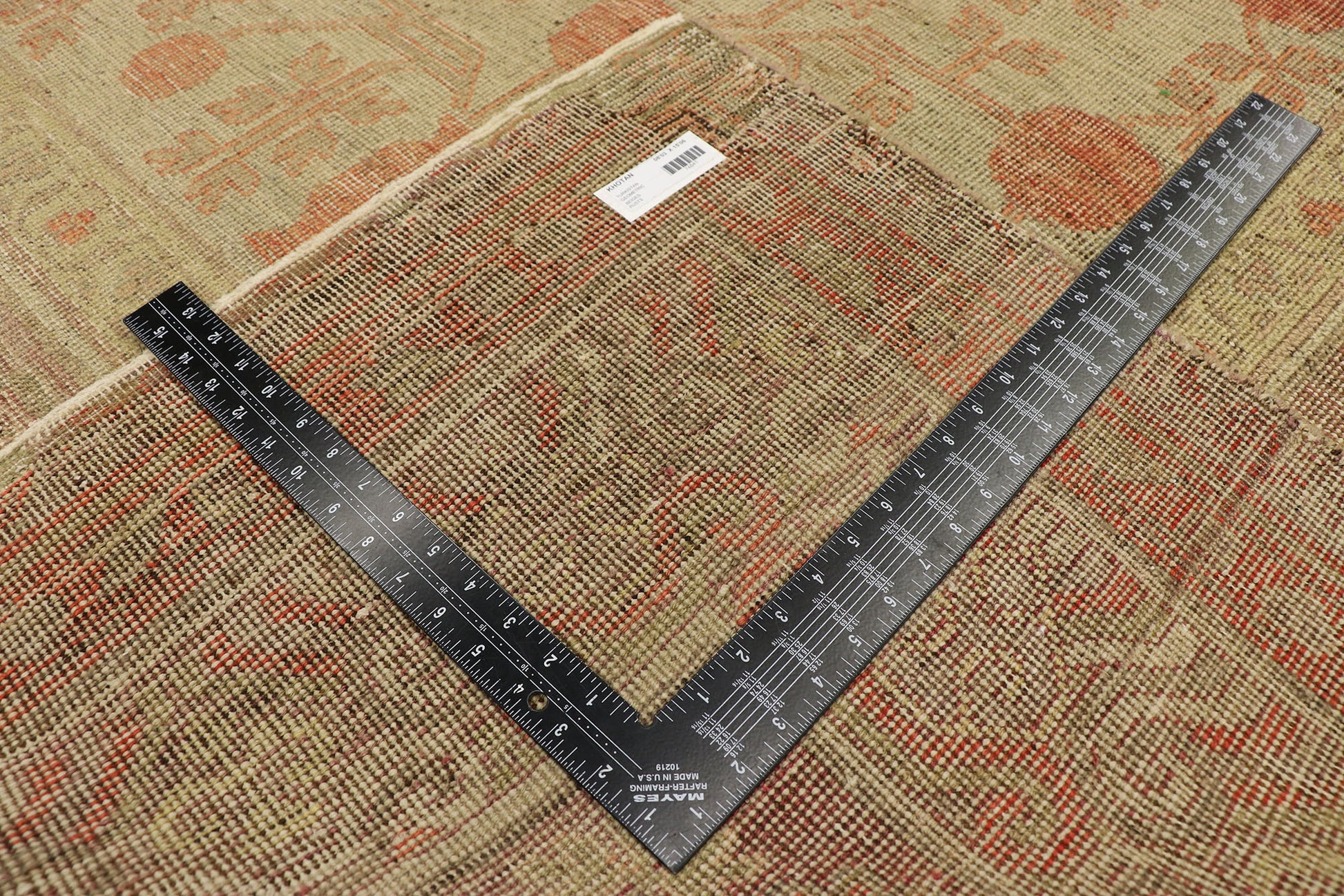 8 x 16 Antique Turkestan Khotan Rug 74841