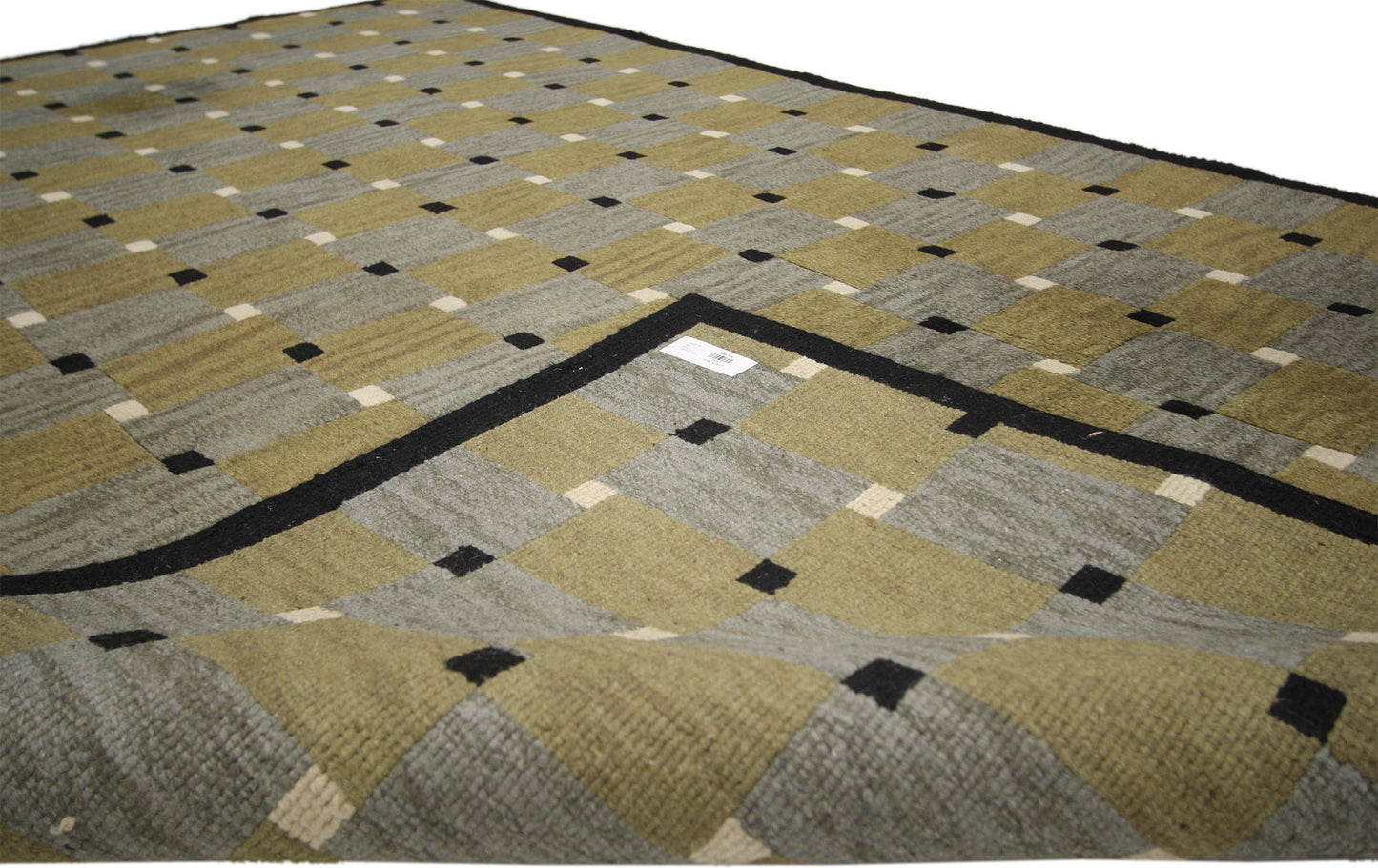5 x 8 Vintage Tibetan Checkerboard Rug 74843