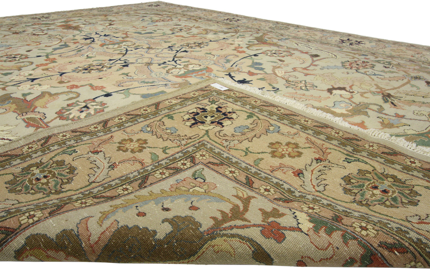 9 x 12 Vintage Indian Rug 74867