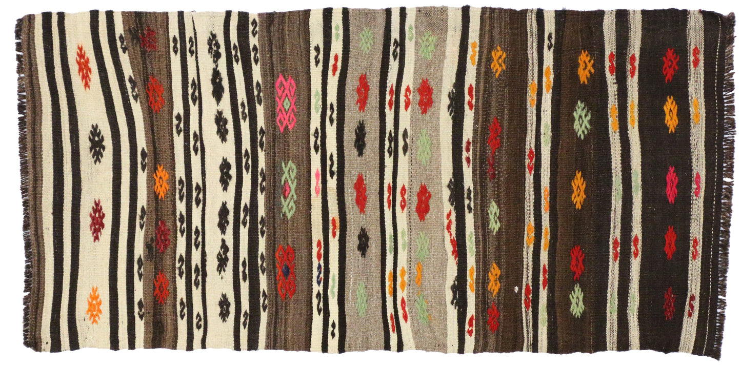 2 x 5 Vintage Kilim Rug 74881