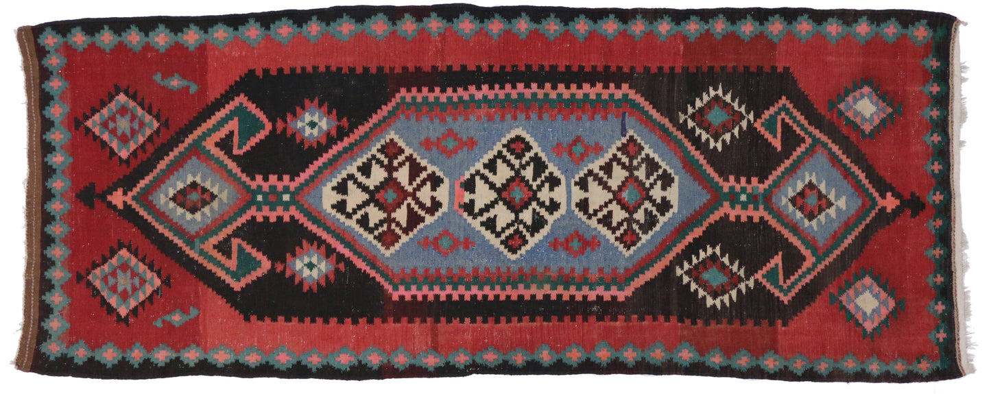 4 x 11 Vintage Kilim Rug 74900