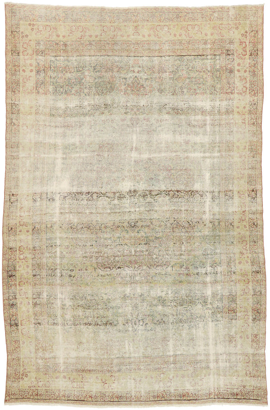 8 x 12 Vintage Persian Kerman Rug 74907