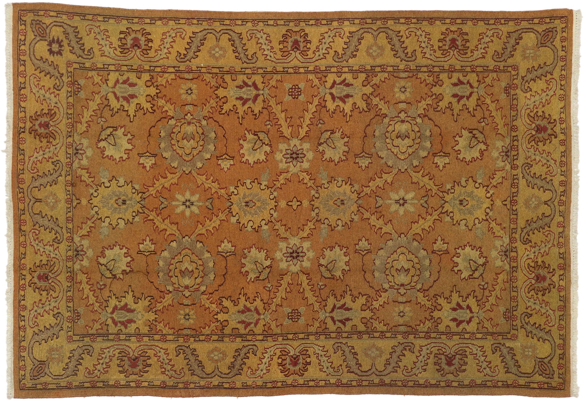 6 x 9 Vintage Soumak Rug 74909