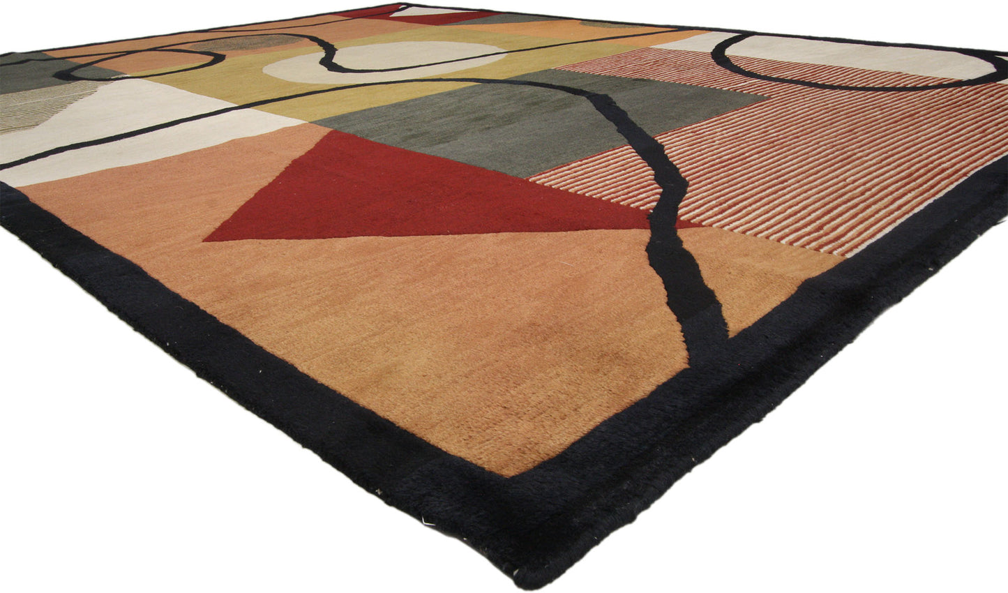 8 x 11 Vintage Tibetan Rug 74911