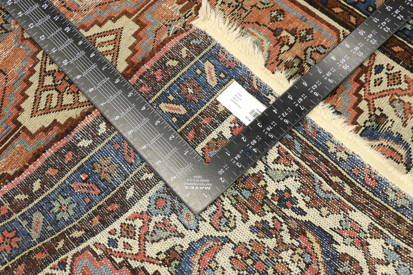 3 x 4 Antique Persian Hamadan Rug 74912