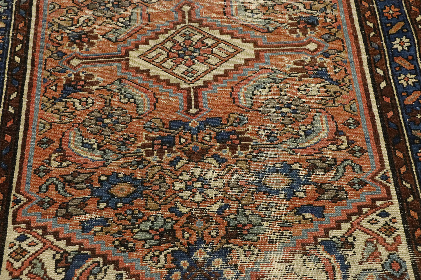 3 x 4 Antique Persian Hamadan Rug 74912