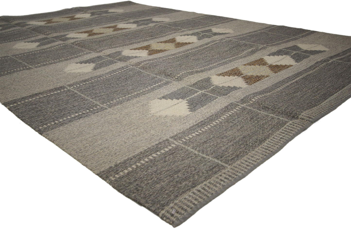 5 x 8 Vintage Swedish Kilim Rug 74941
