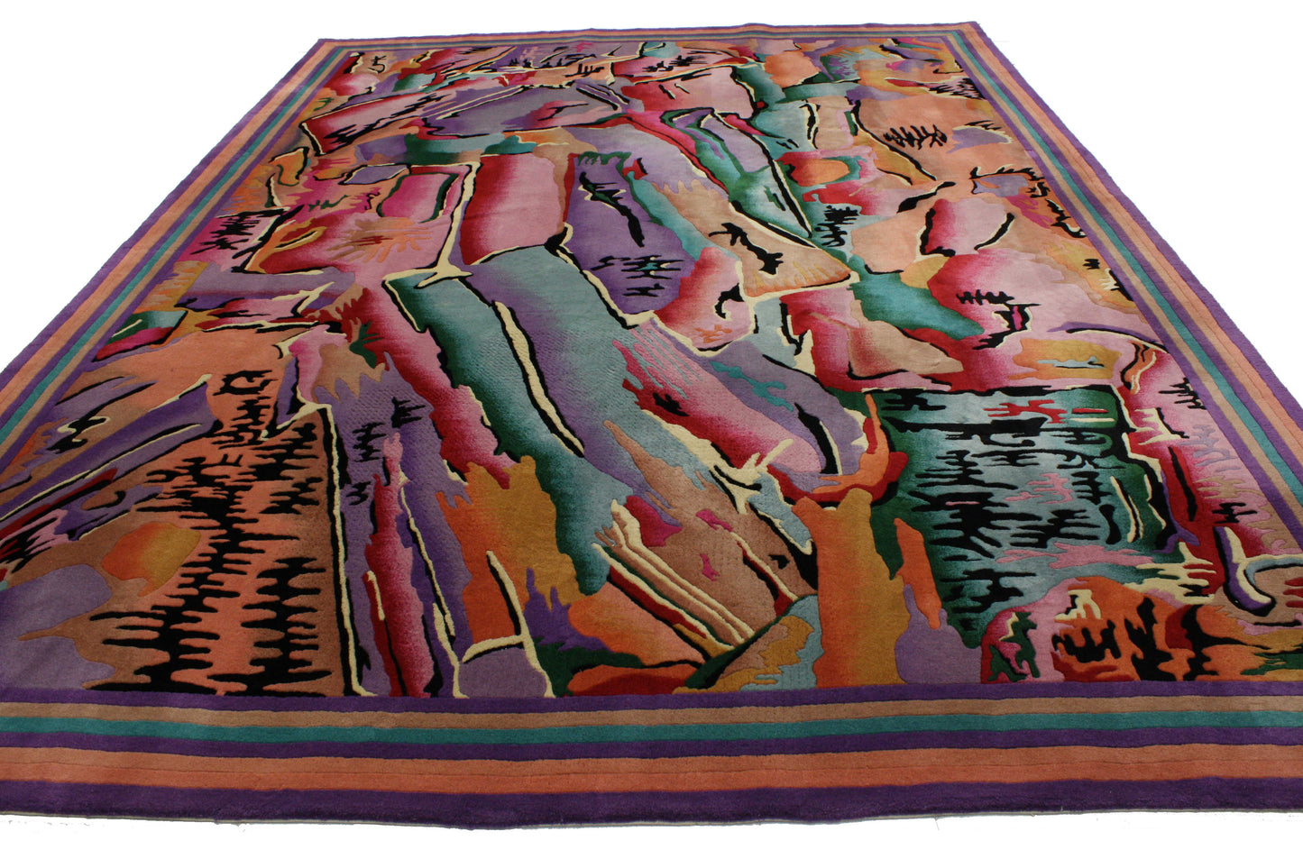 9 x 12 Vintage Savonnerie Rug 74961