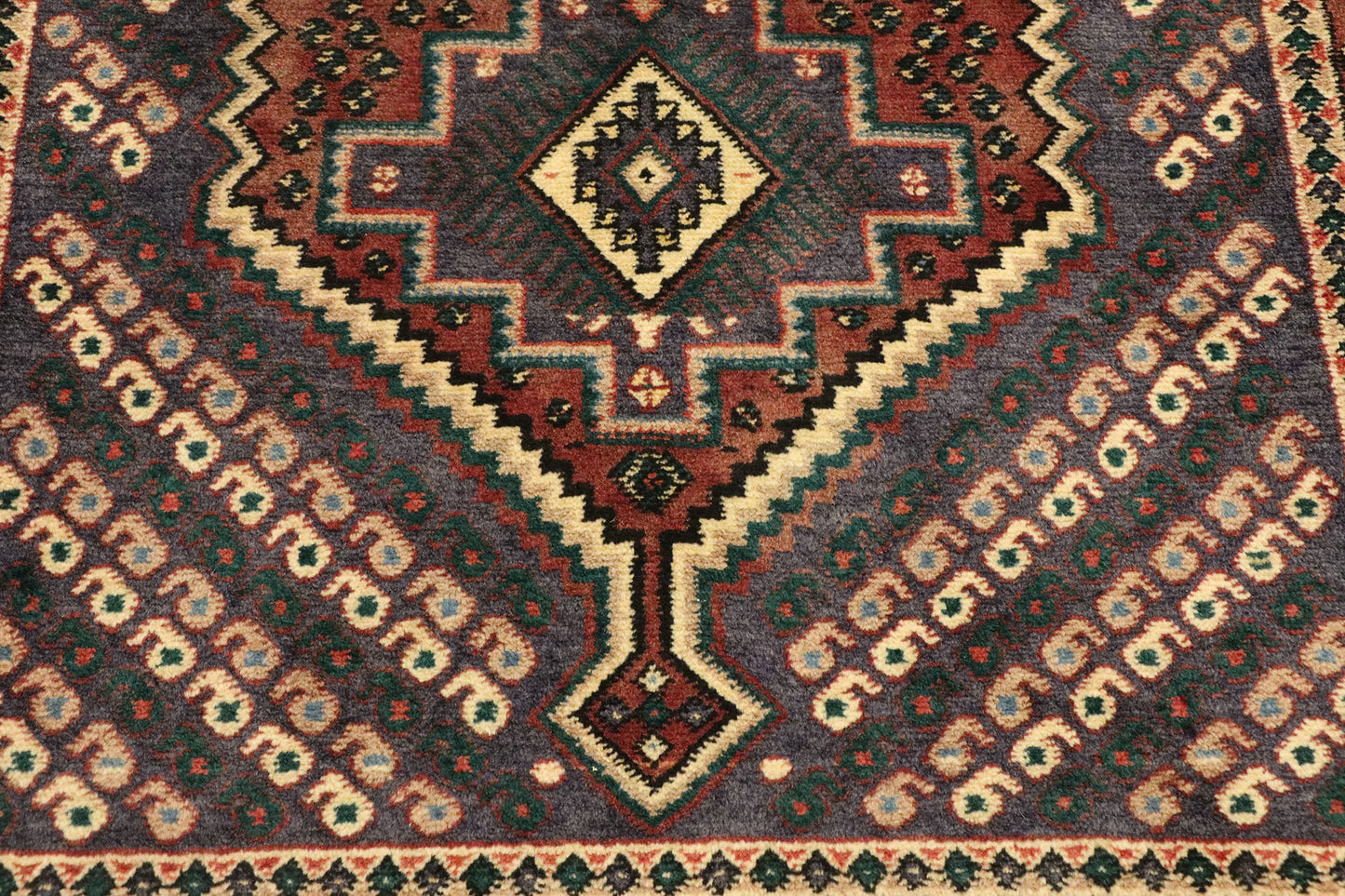 3 x 4 Vintage Persian Afshar Rug 75004