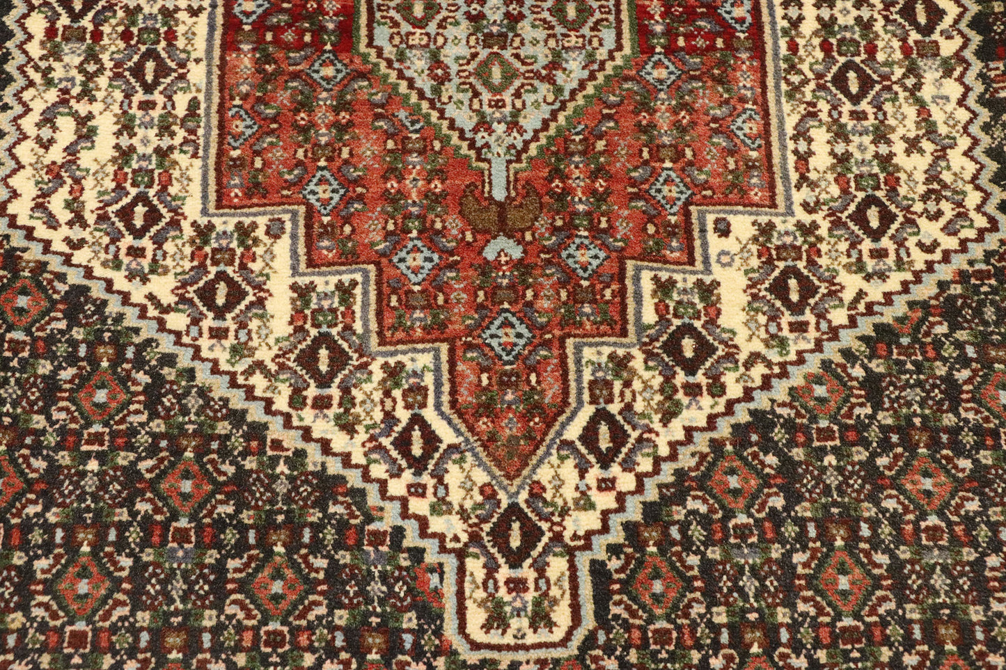 2 x 3 Vintage Persian Sanadaj Rug 75011