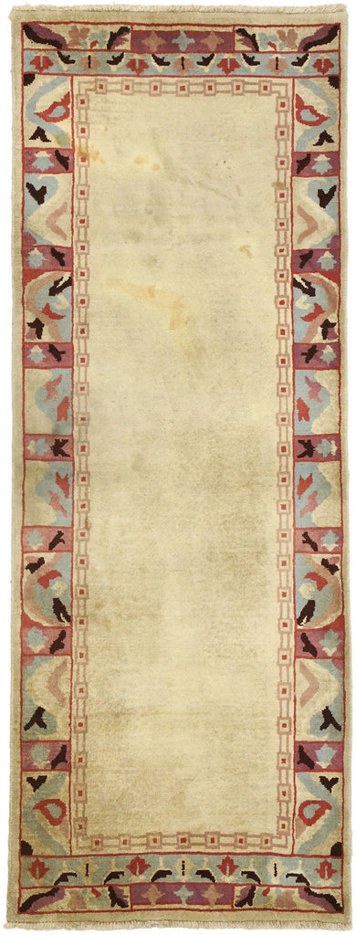 2 x 7 Vintage Persian Kerman Rug 75019