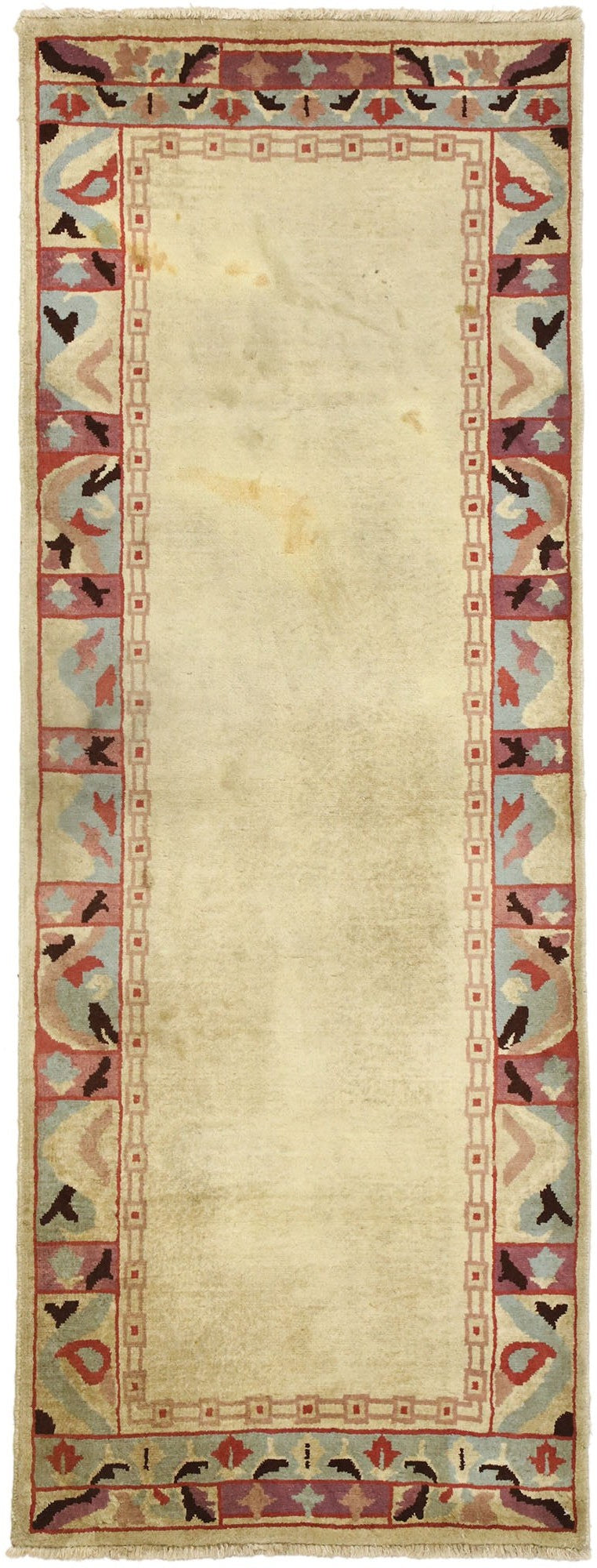 2 x 7 Vintage Persian Kerman Rug 75019