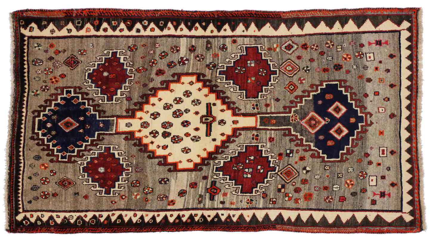 3 x 6 Vintage Shiraz Rug 75072