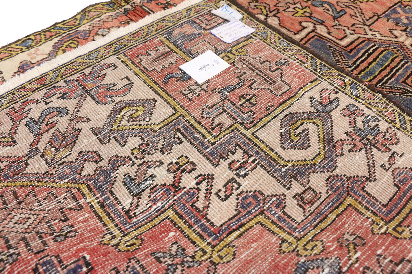 4 x 6 Vintage Persian Heriz Rug 75110