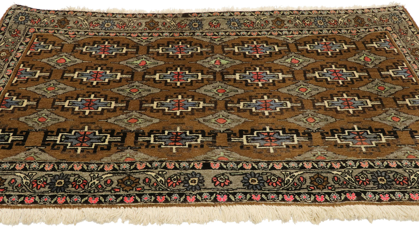 2 x 4 Vintage Persian Khorassan Rug 75150