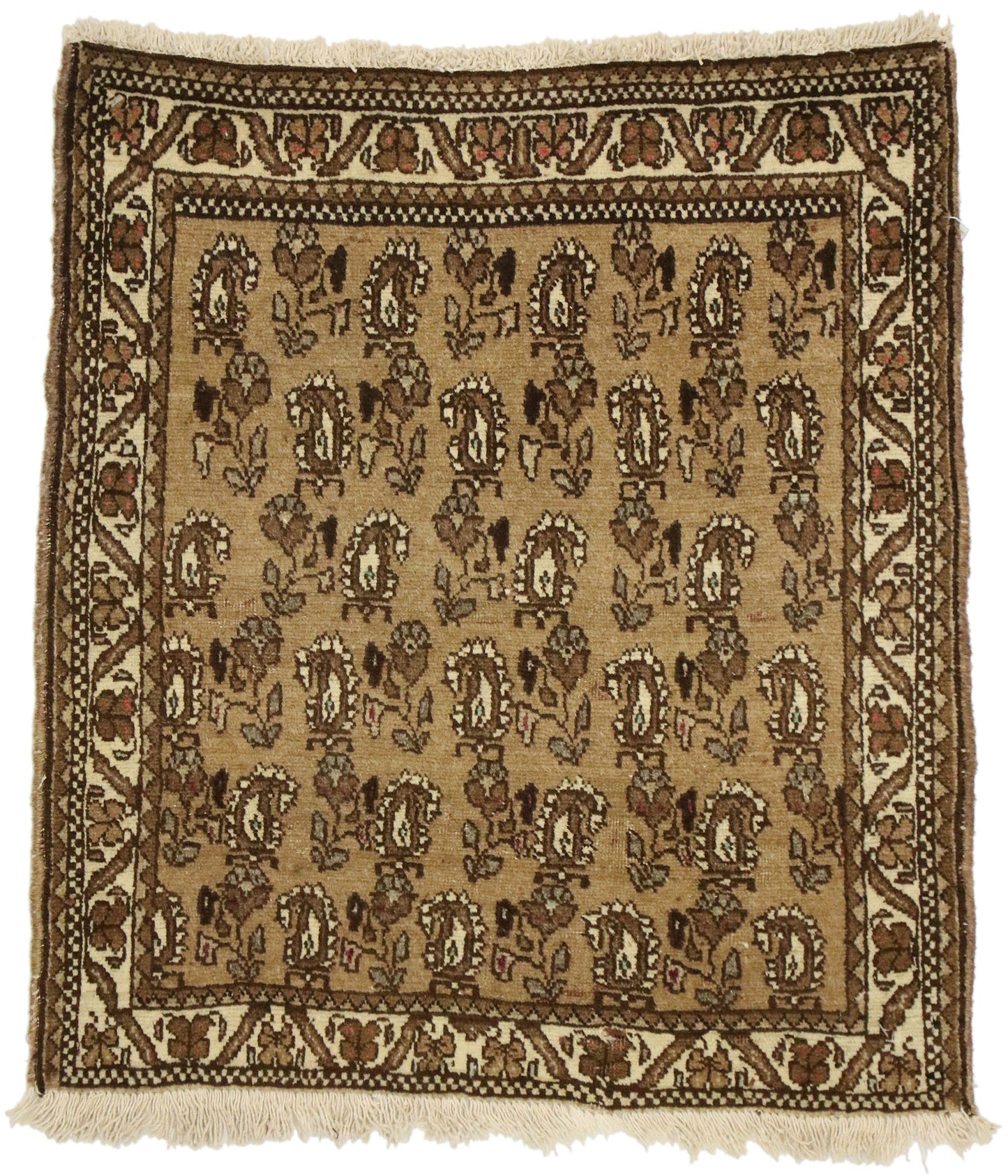 2 x 2 Vintage Persian Mashhad Rug 75167