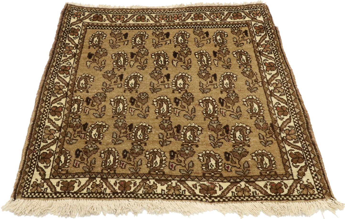 2 x 2 Vintage Persian Mashhad Rug 75167