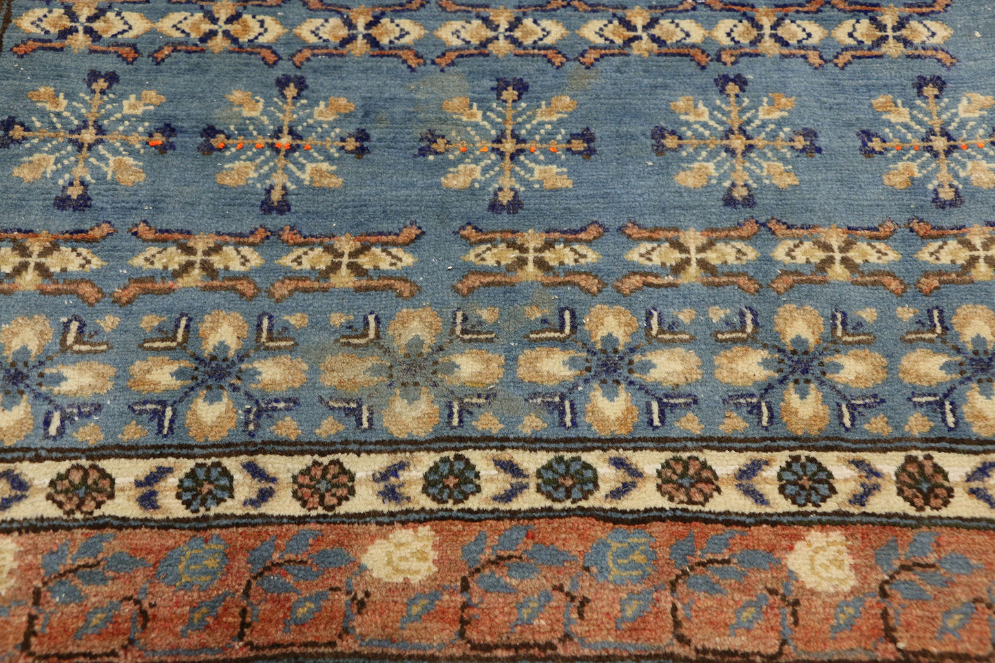 3 x 5 Antique Persian Mashhad Rug 75177