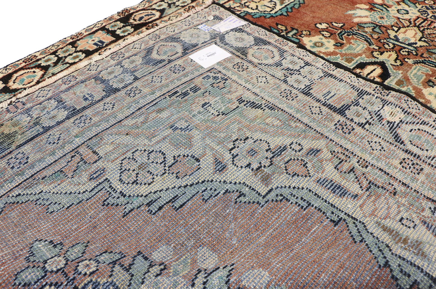 4 x 7 Vintage Persian Mahal Rug 75188