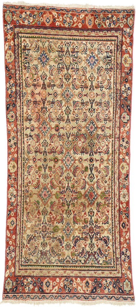 4 x 9 Vintage Persian Mahal Rug 75196