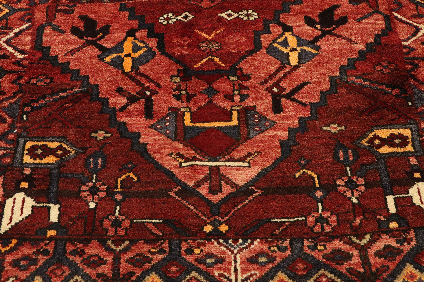 2 x 4 Vintage Persian Hamadan Rug 75245